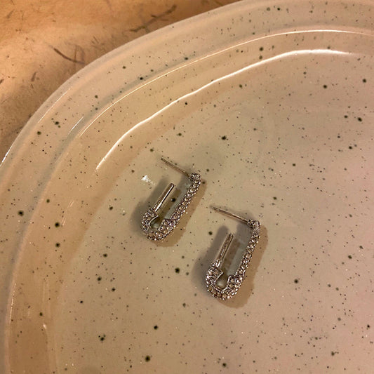 Sparkle Paperclip Earrings (Pre-Sale)