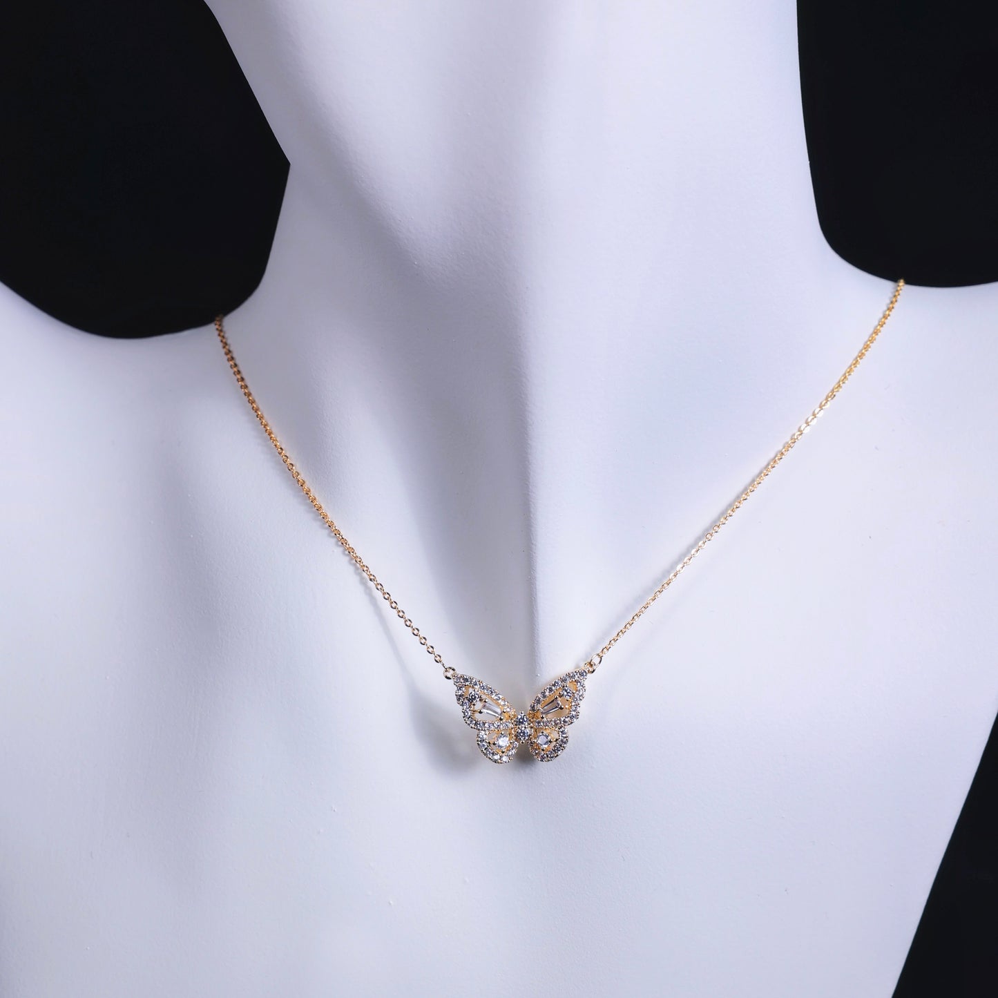 Golden Butterfly Necklace