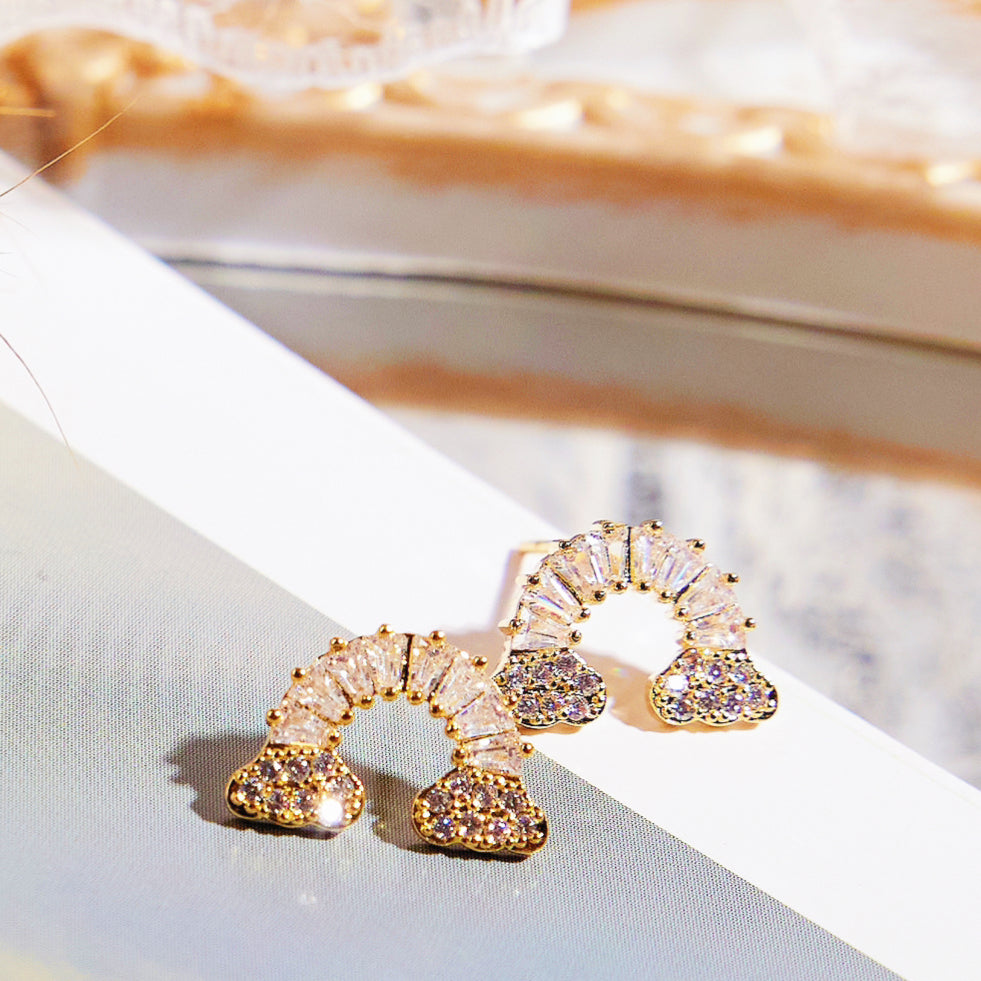 Radiant Rainbow Stud Earrings (Pre-Sale)